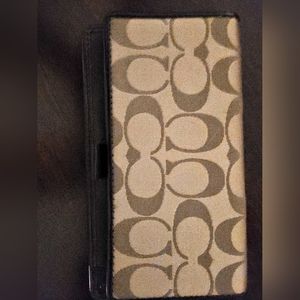 Coach check book holdet
